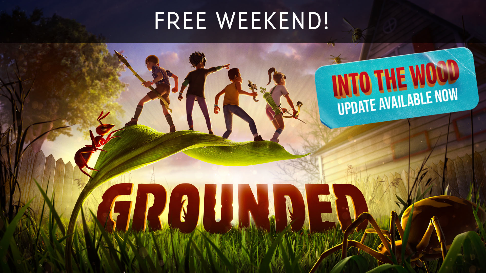 FREE WEEK?! ✨ Grounded is free to play on Steam until November